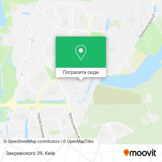 Карта Закревского 39