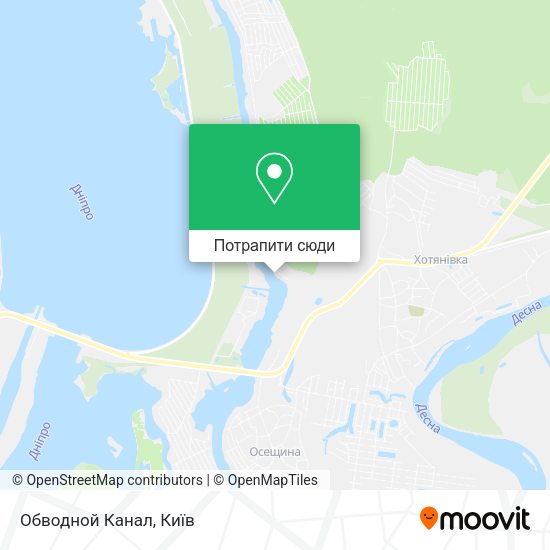 Карта Обводной Канал