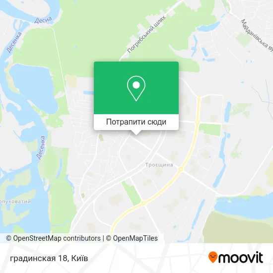 Карта градинская 18