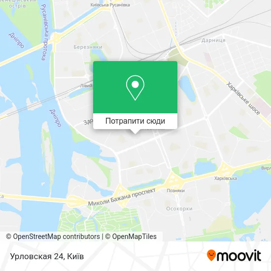 Карта Урловская 24