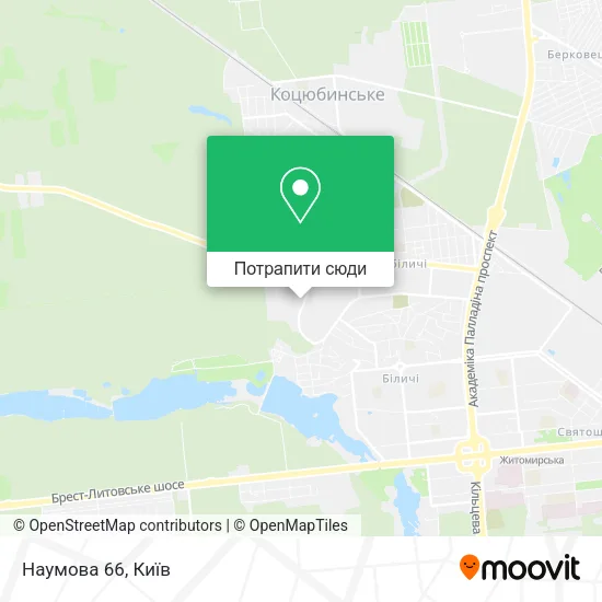 Карта Наумова 66