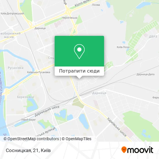 Карта Сосницкая, 21