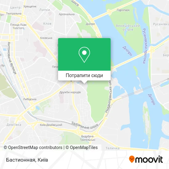 Карта Бастионная
