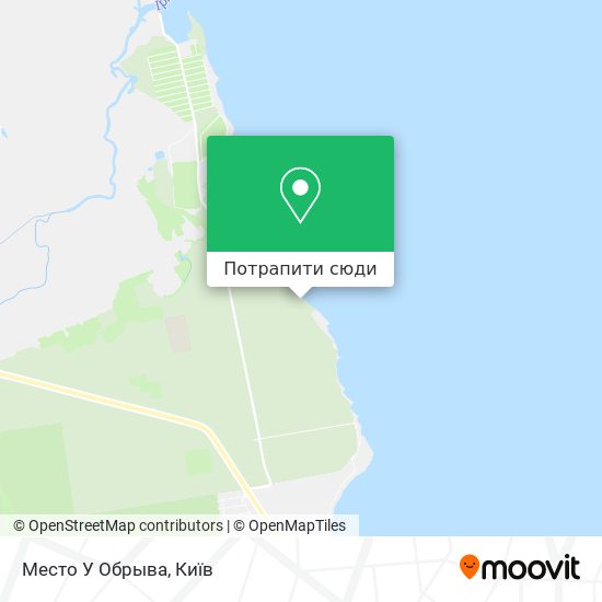 Карта Место У Обрыва