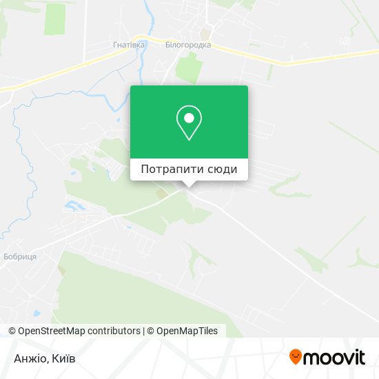 Карта Анжіо