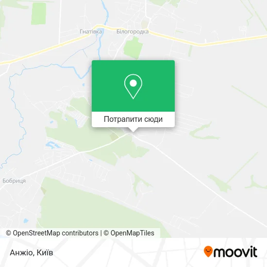 Карта Анжіо