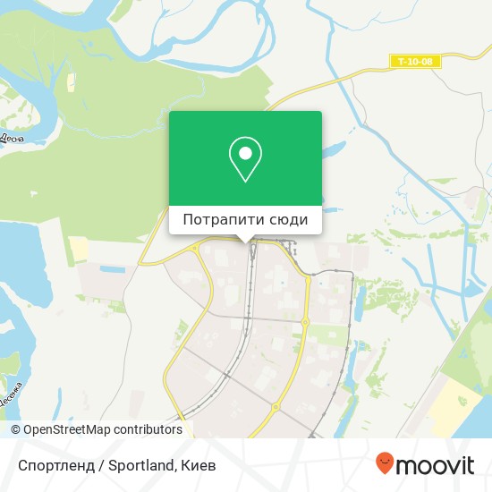 Карта Спортленд / Sportland