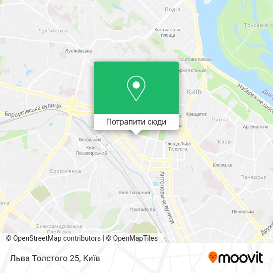 Карта Льва Толстого 25
