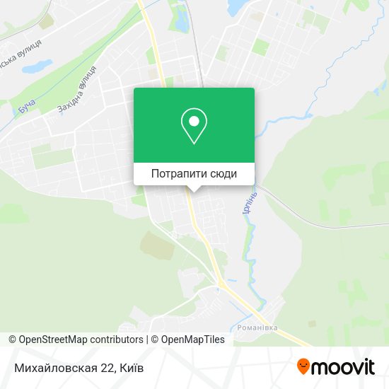 Карта Михайловская 22