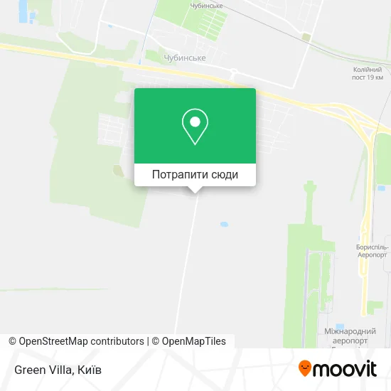 Карта Green Villa