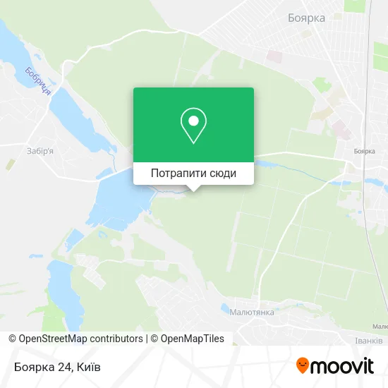 Карта Боярка 24