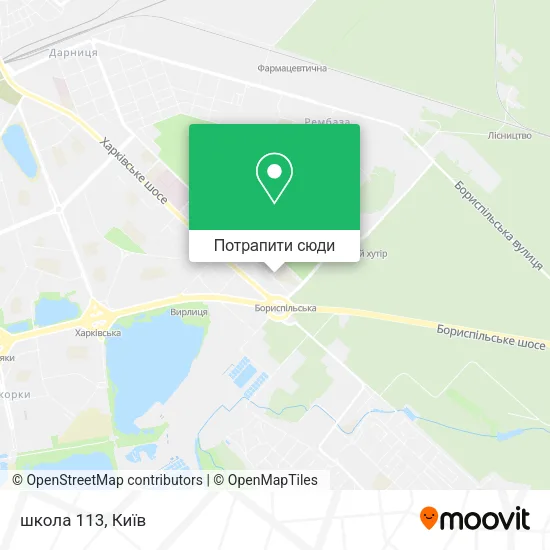 Карта школа 113