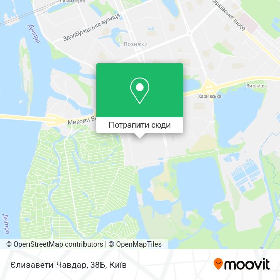 Карта Єлизавети Чавдар, 38Б