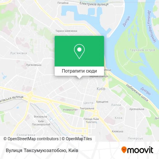 Карта Вулиця Таксумуюзатобою