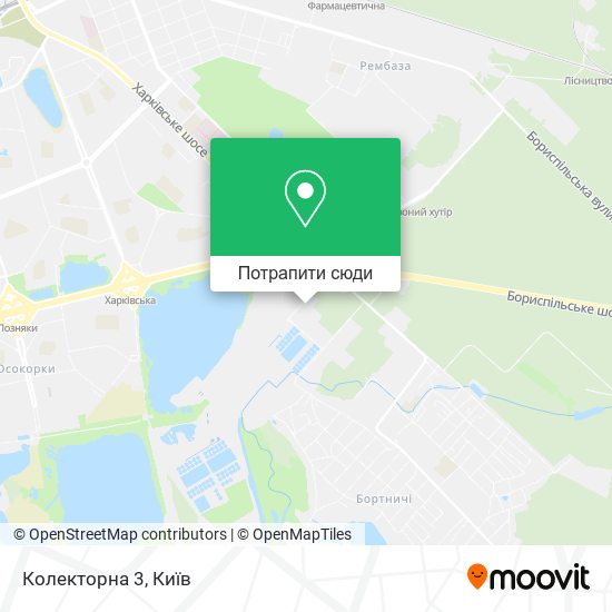 Карта Колекторна 3