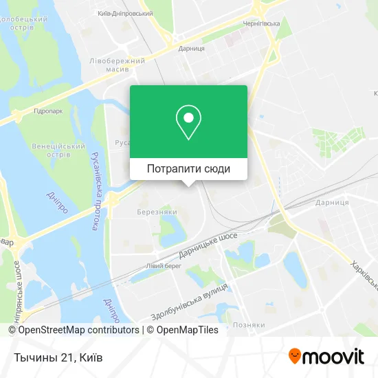 Карта Тычины 21