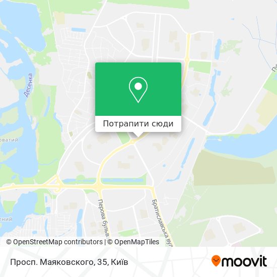 Карта Просп. Маяковского, 35