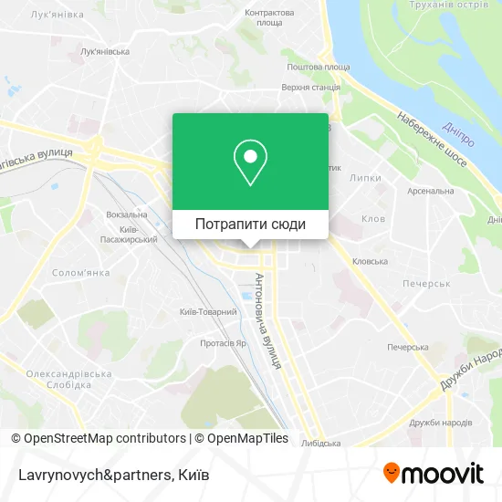Карта Lavrynovych&partners
