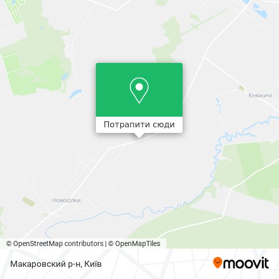 Карта Макаровский р-н