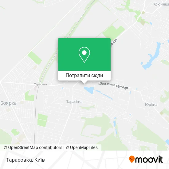 Карта Тарасовка
