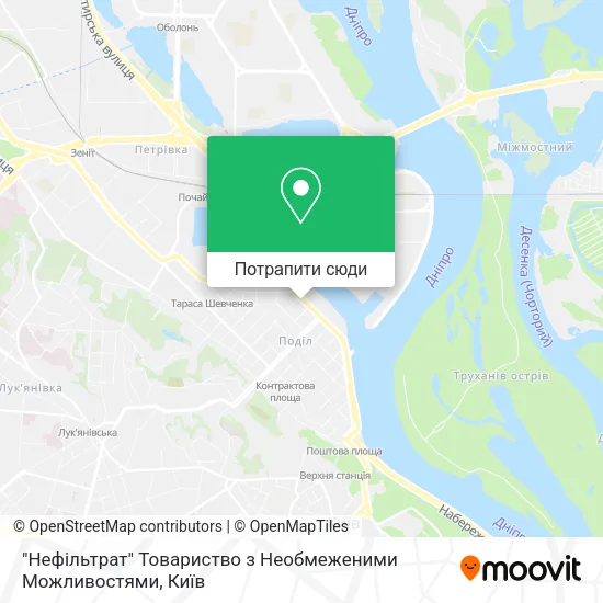 Карта "Нефільтрат" Товариство з Необмеженими Можливостями