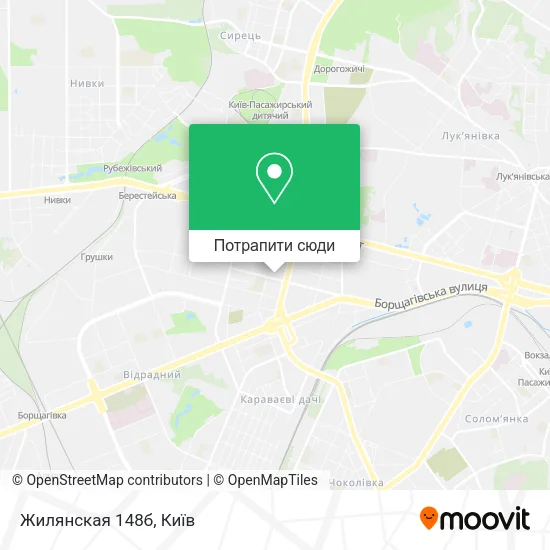 Карта Жилянская 148б