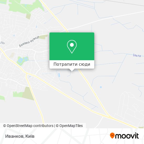 Карта Иванков