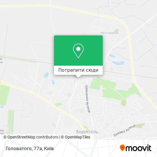 Карта Головатого, 77а
