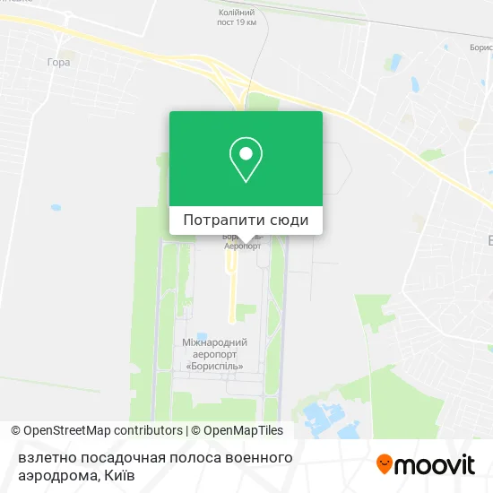 Карта взлетно посадочная полоса военного аэродрома