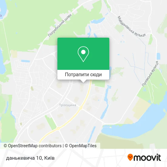 Карта данькевича 10