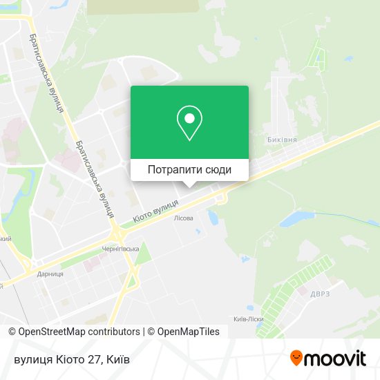 Карта вулиця Кіото 27