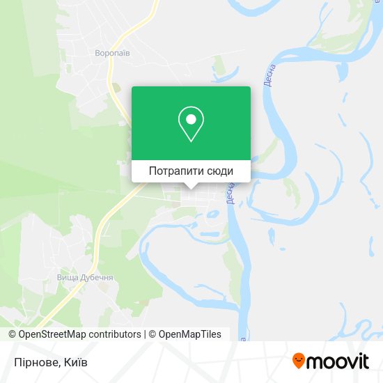 Карта Пірнове