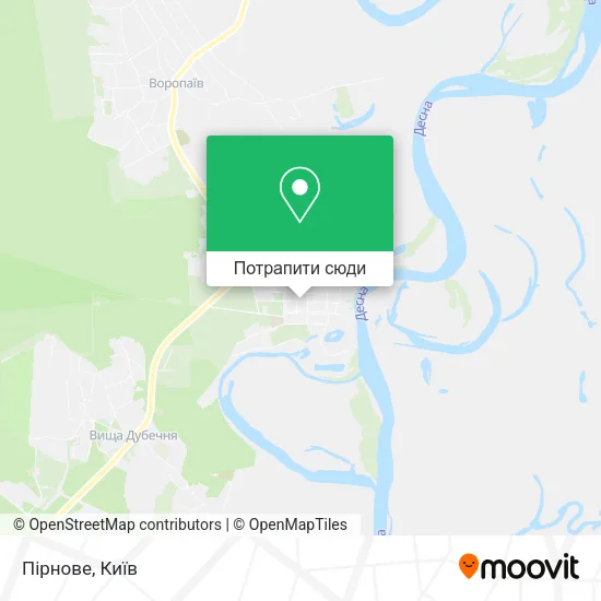 Карта Пірнове