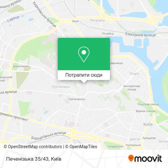 Карта Печенізька 35/43