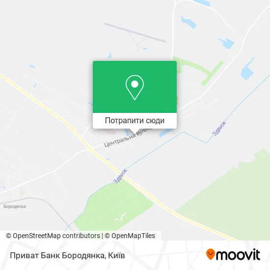 Карта Приват Банк Бородянка