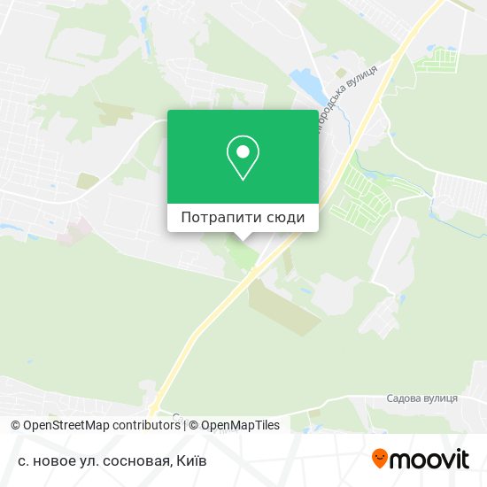 Карта с. новое ул. сосновая