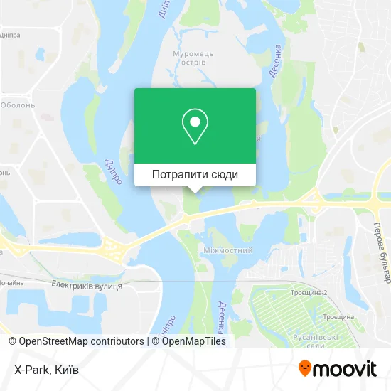 Карта X-Park