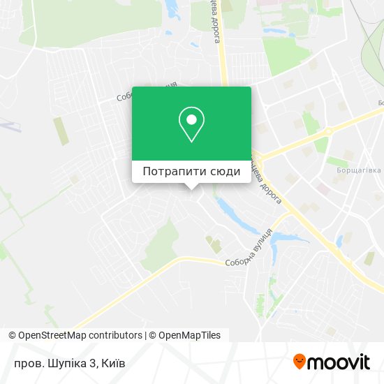 Карта пров. Шупіка 3