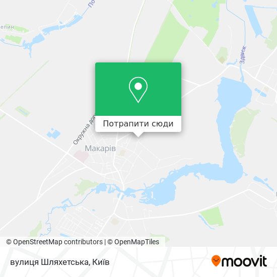 Карта вулиця Шляхетська
