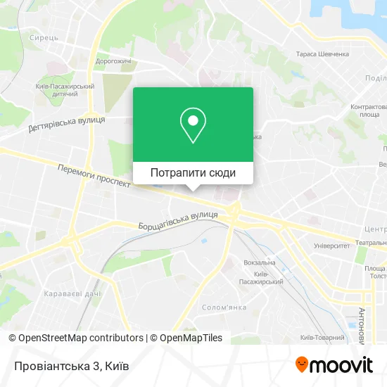Карта Провіантська 3