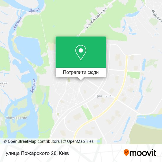 Карта улица Пожарского 28