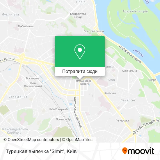 Карта Турецкая выпечка "Simit"