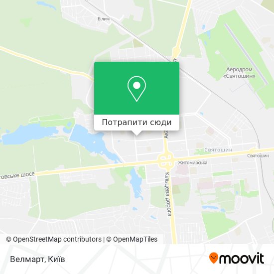 Карта Велмарт
