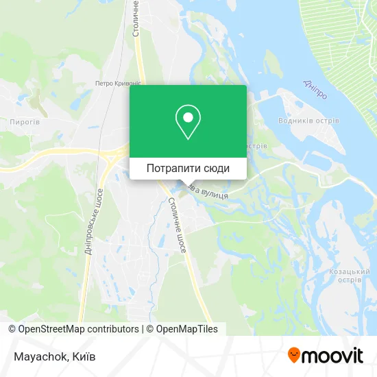 Карта Mayachok