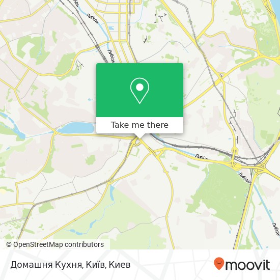 Карта Домашня Кухня, Київ