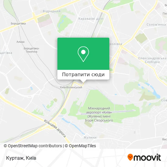 Карта Куртаж