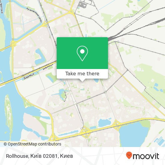Карта Rollhouse, Київ 02081