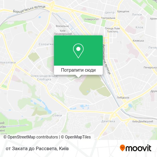 Карта от Заката до Рассвета