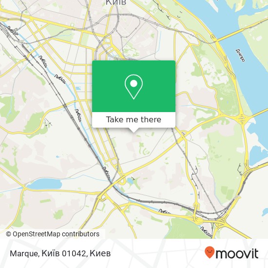 Карта Marque, Київ 01042