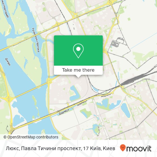 Карта Люкс, Павла Тичини проспект, 17 Київ